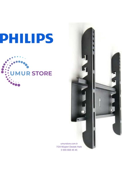 55PUS8609/62 55” 4K UHD LED Dolby Atmos Titan Os Ambilight 37-55 Inç Uyumlu Televizyon Duvar Askı Aparatı modelleri