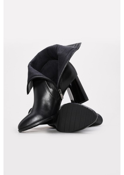 Hakiki Deri Kadın Klasik Bot 264SZA687