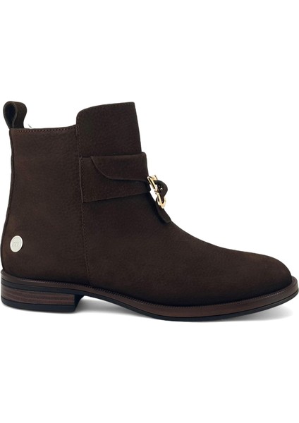 8305 25KB Kadın Günlük Bot Kahverengi Nubuk fiyatları