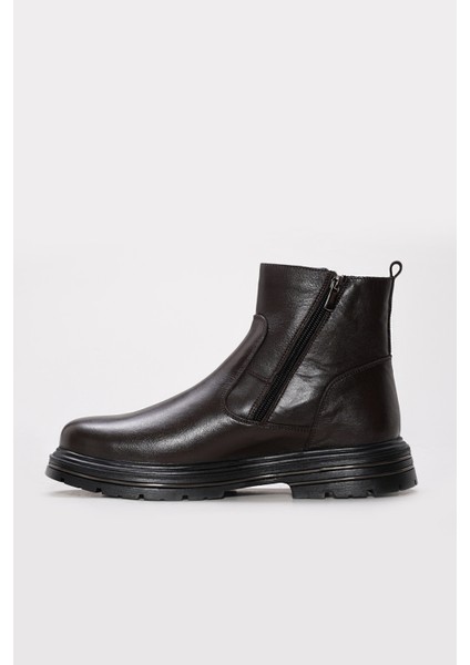 Hakiki Deri Erkek Klasik Bot 214KMA255