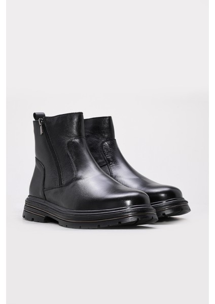 Hakiki Deri Erkek Klasik Bot 214KMA255