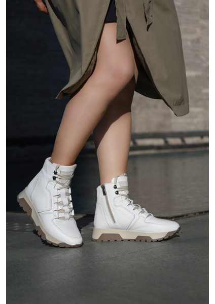 Hakiki Deri Kadın Klasik Bot 356KZA1661