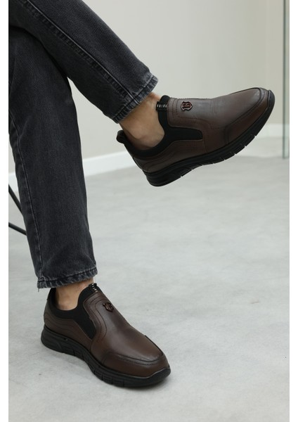 Hakiki Deri Erkek Casual Ayakkabı 161KMA243