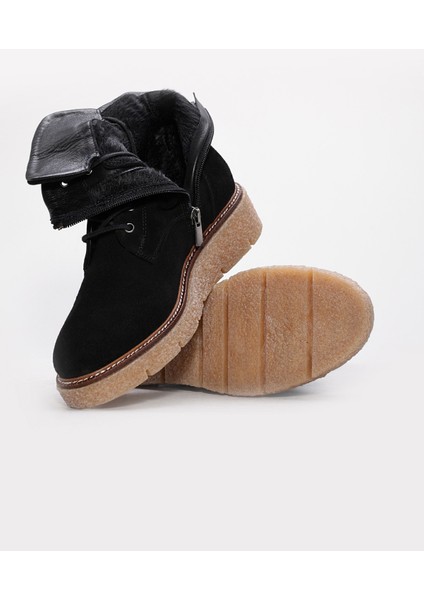 Hakiki Deri Kadın Klasik Bot 657SZA2503