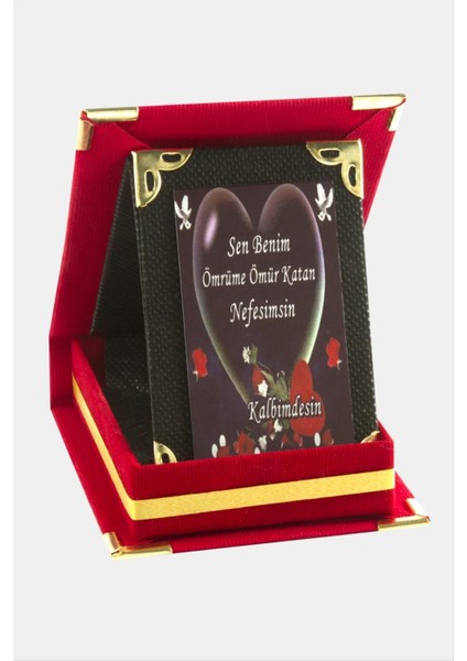 Sen Benim Ömrüme Ömür Katan Nefesimsin Plaketi