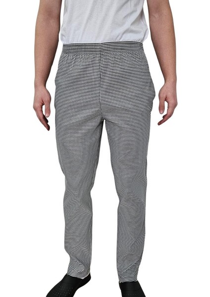 Likralı Aşçı Pijama Pötikare