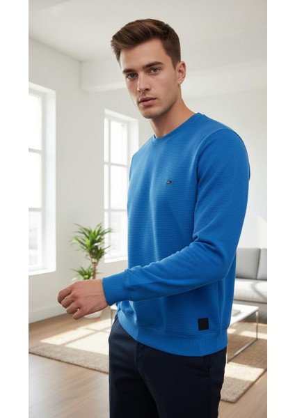 25- 10005 BİSİKLET YAKA SWEAT UZUN KOL