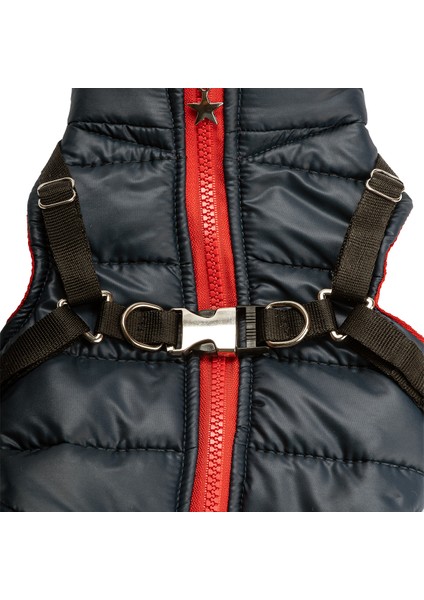 Kedi Köpek Tasmalı Sırt Fermuarlı Yelek modelleri