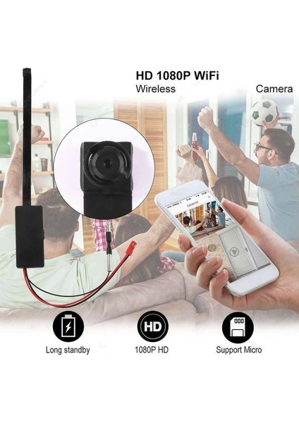 1080P Ip Modül Full Hd Kablosuz Kamera Güvenlik Bakıcı Kamerası - Lisinya fırsatları