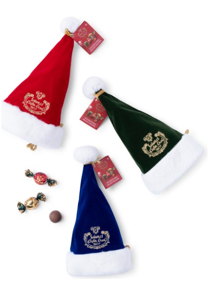 Yılbaşı Özel Karamelli Çikolata - Yeşil Kadife Şapka modelleri