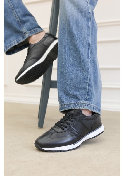 Hakiki Deri Erkek Casual Ayakkabı 241MA1989 indirimleri