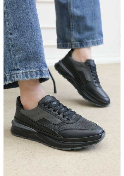 Hakiki Deri Erkek Casual Ayakkabı 856MA445 indirimleri