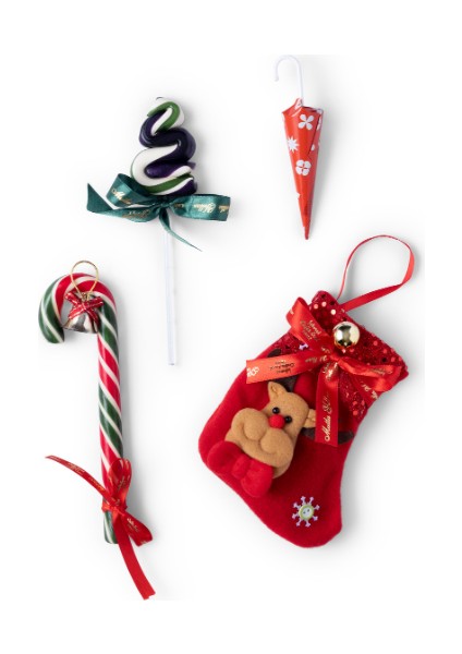 Yılbaşı Özel Küçük Yılbaşı Çorabı - Geyikli fırsatları