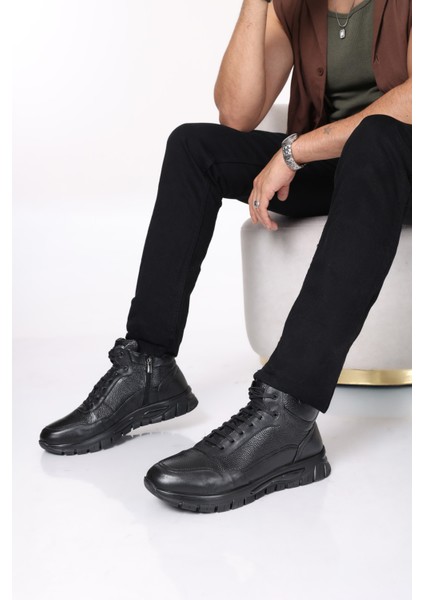 Hakiki Deri Erkek Klasik Bot 214KMA250