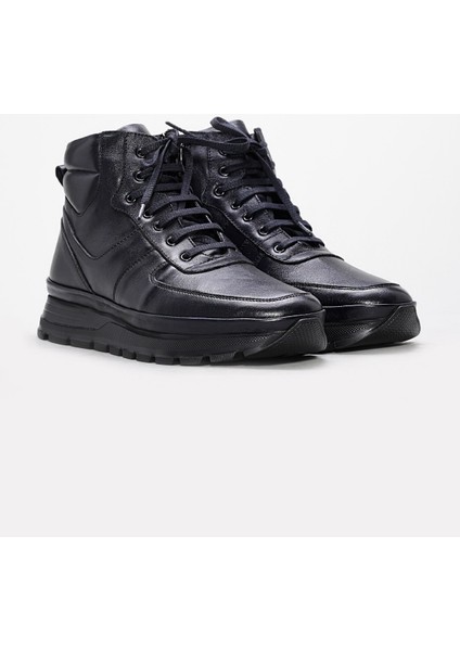 Hakiki Deri Kürklü Erkek Klasik Bot 214KMA3252