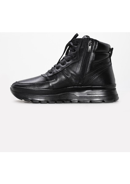 Hakiki Deri Kürklü Erkek Klasik Bot 214KMA3252