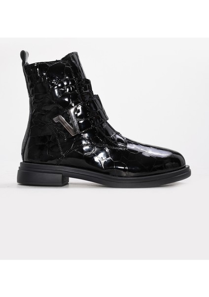 Hakiki Deri Kürklü Kadın Klasik Bot 238KZA126 indirimleri