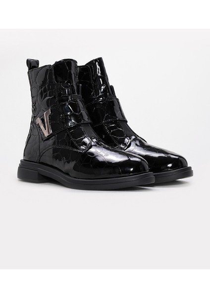 Hakiki Deri Kürklü Kadın Klasik Bot 238KZA126