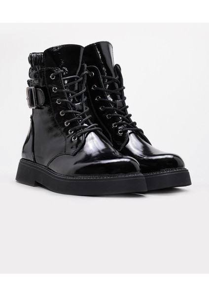 Hakiki Deri Kürklü Kadın Klasik Bot 657SZA2506