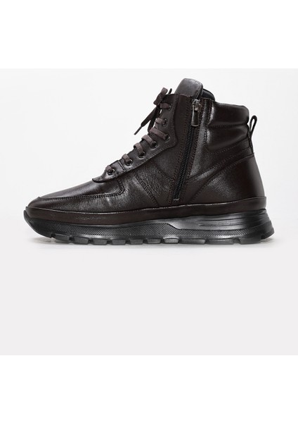 Hakiki Deri Kürklü Erkek Klasik Bot 214KMA3252