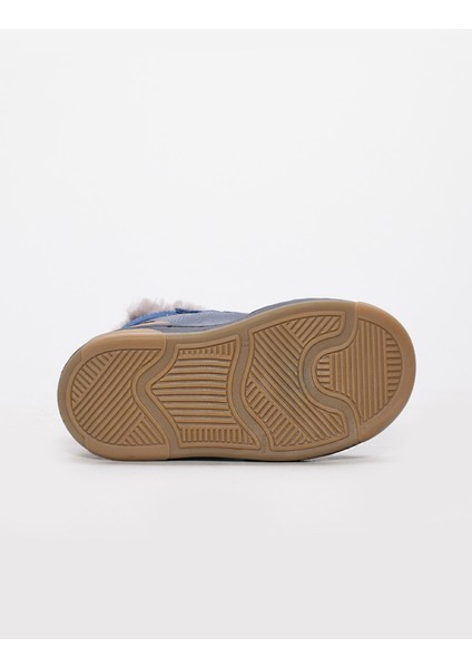 Hakiki Deri Kürklü Unisex Çocuk Klasik Bot 157KXA2715