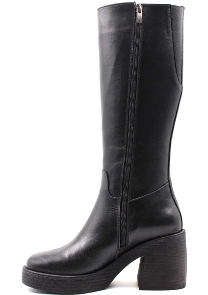 Deri Kürklü Kadın Klasik Çizme 217YZA660-03