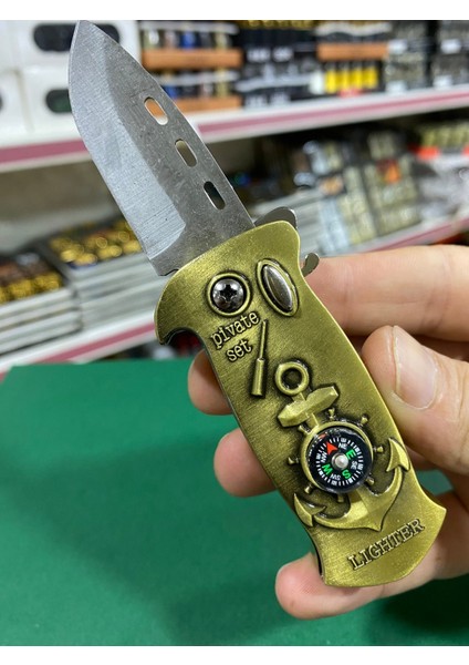 Metal Çapa Motifli Bıçaklı Çakmak fiyatları