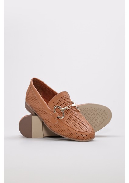 Deri Kadın Babet Ayakkabı 657ZA6000TK