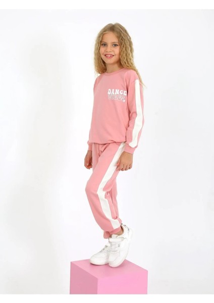 Kız Baskılı 6-9 Yaş 2 İp Eşofman Takım