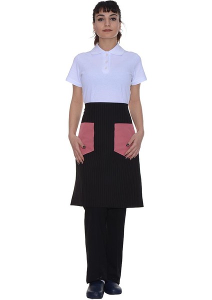 Belden Önlük Renkli Cepli