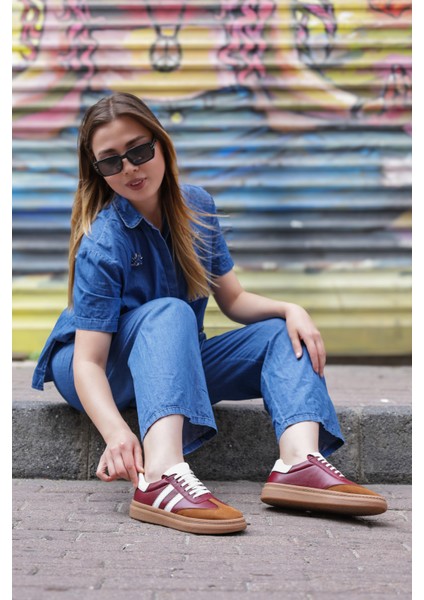 Hakiki Deri Kadın Casual Ayakkabı 934ZA128