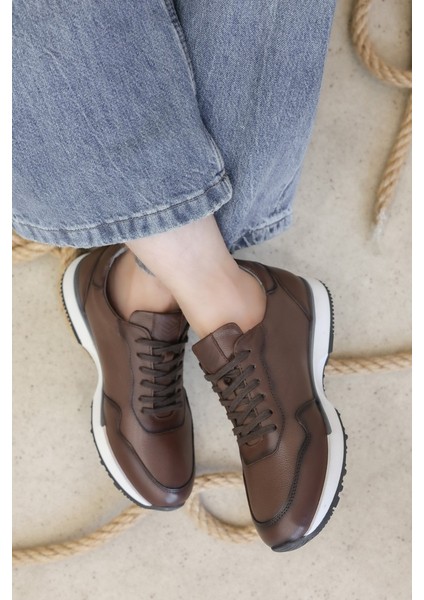 Hakiki Deri Erkek Casual Ayakkabı 241MA1990