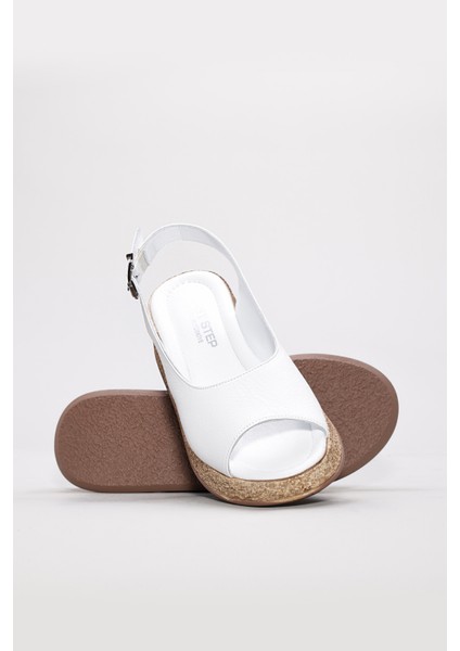 Deri Kadın Dolgu Topuk Ayakkabı 227ZA15319