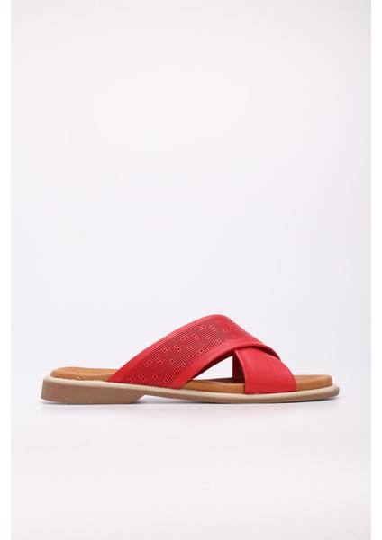 Deri Kadın Düz Terlik 972ZA1201