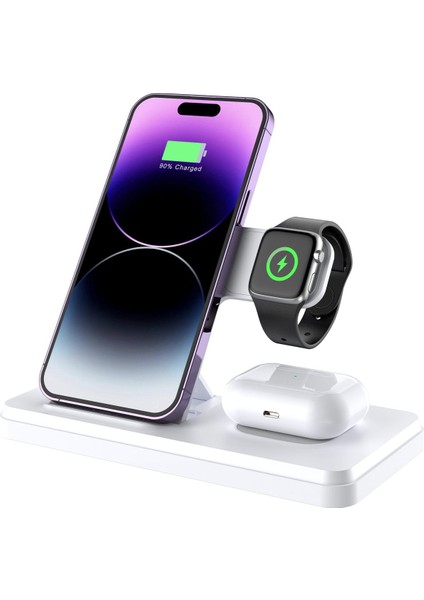 Linkage 3in1 Wireless Şarj Standı Lws-2 fiyatları
