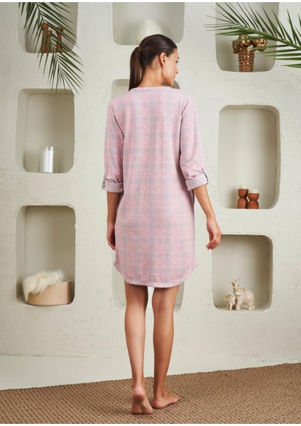 Kadın Penye Gömlek Gecelik - 15160 fırsatları