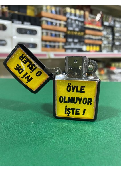 Öyle Olmuyor Yazılı Benzinli Çakmak fiyatları