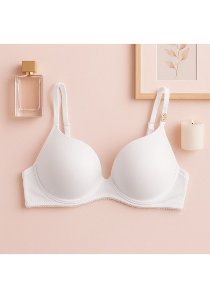 Dolgulu Basic Beyaz Rengi Sütyen – Gün Boyu Konfor ve Kusursuz Görünüm modelleri