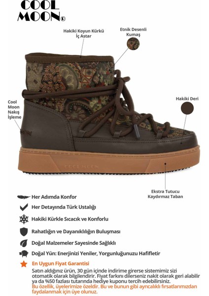 Içi Hakiki Kürk Kadın Bot 355111 fiyatları