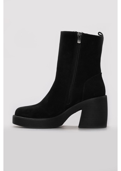 Deri Kadın Klasik Bot 217SZA0657-03