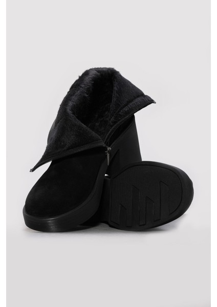 Deri Kadın Klasik Bot 217SZA0657-03