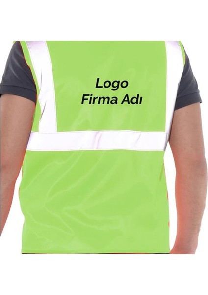 Baskılı Mühendis Yeleği Yeşil Medium fırsatları