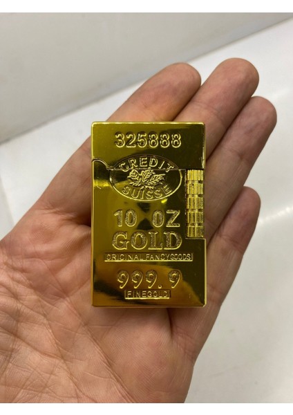 Gold Bar 10 Oz Külçe Görünümlü Metal Çakmak fiyatları