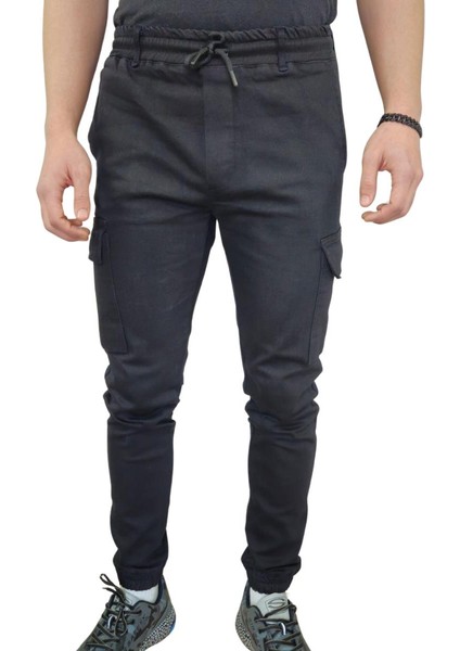 Jogger Iş Pantolonu Cepli Likralı
