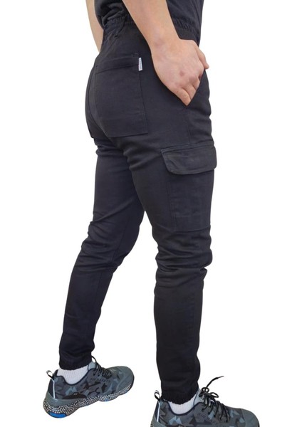 Jogger Iş Pantolonu Cepli Likralı