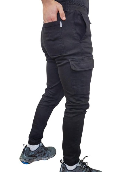 Jogger Iş Pantolonu Cepli Likralı