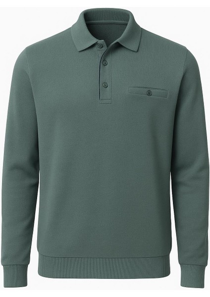 Simenti Regular Fit Polo Yaka Selanik Kazak - 7414