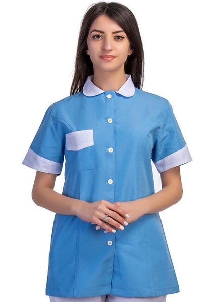 Bayan Temizlik Ceket Bebe Yaka