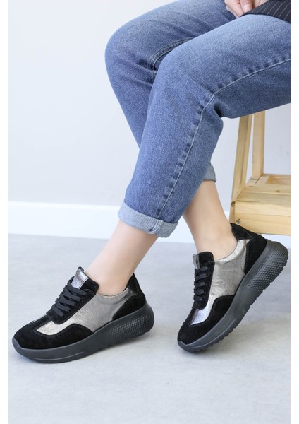 Deri Kadın Casual Ayakkabı 982ZA1050 indirimleri