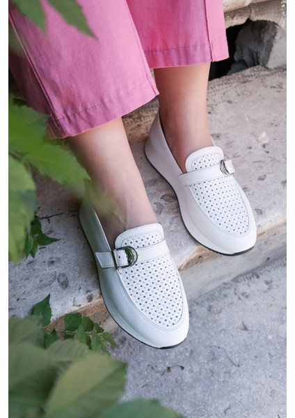 Deri Kadın Casual Ayakkabı 356ZA559DUZ fırsatları